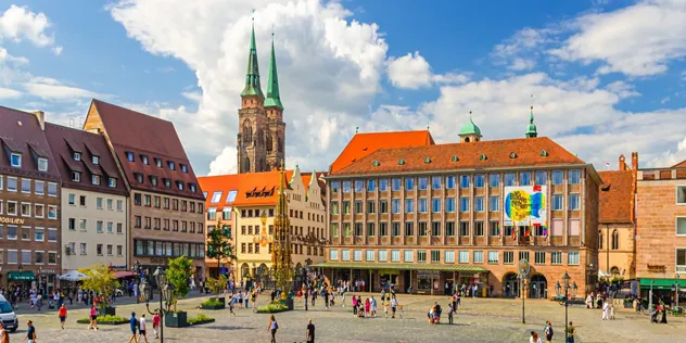 Nuremberg city center