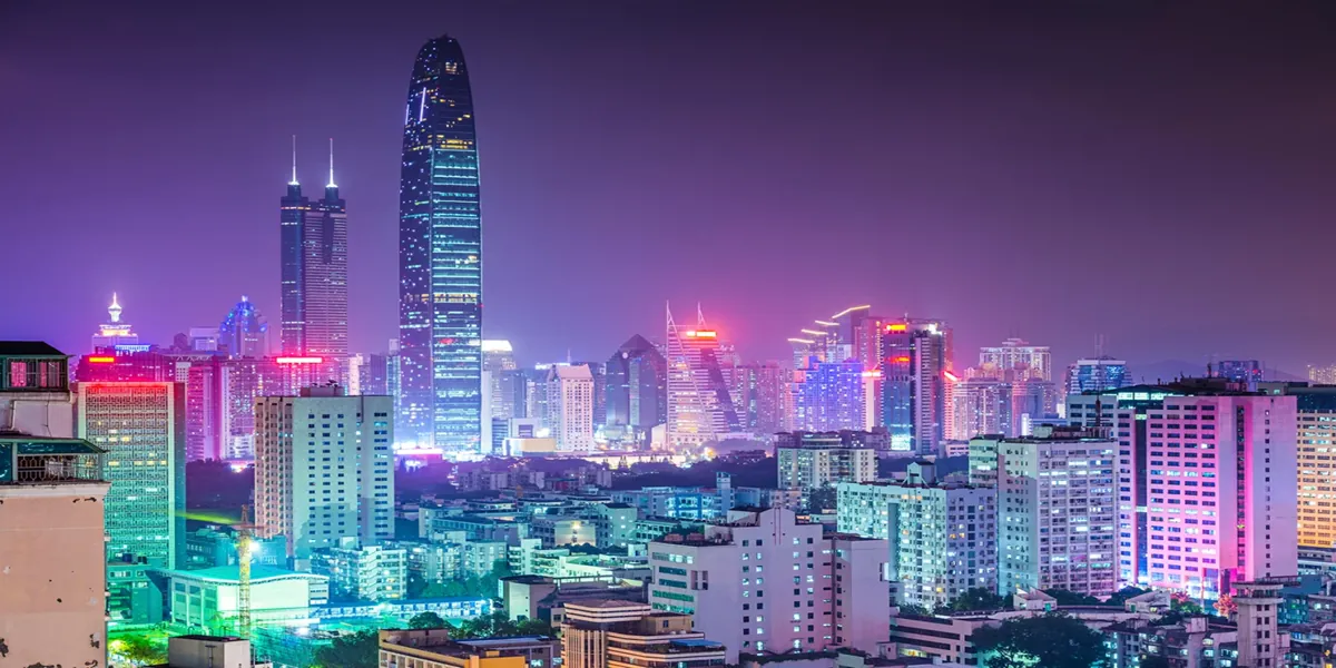 Shenzhen city skyline